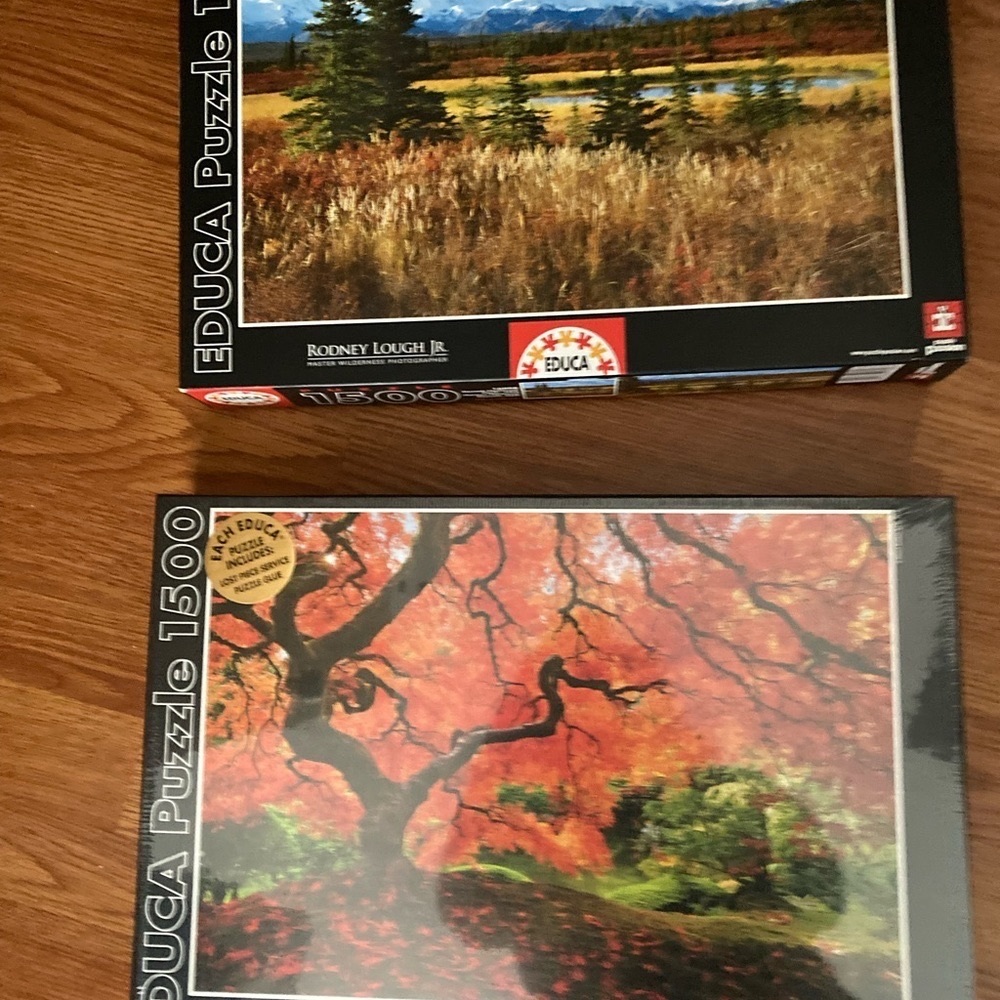 Educa puzzles set of 2 sold not available
